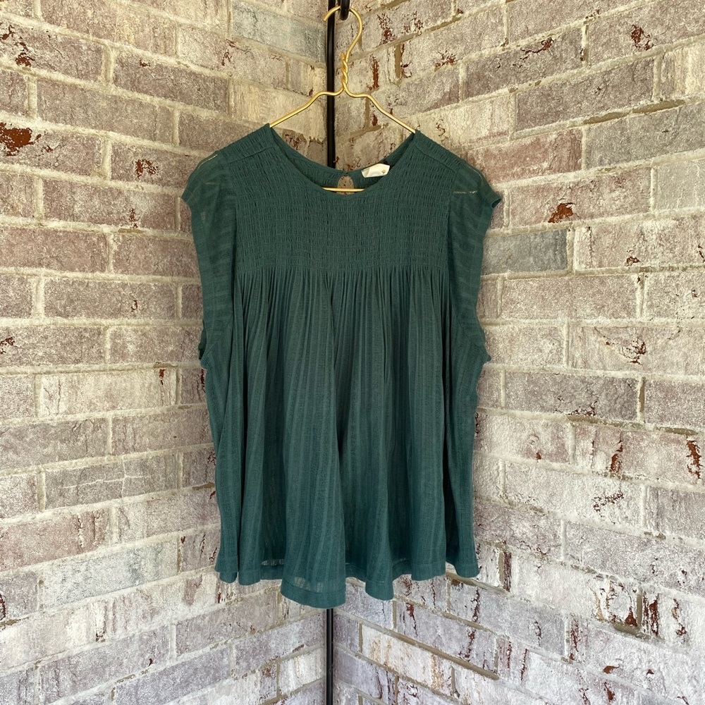 Anthropologie babydoll top.